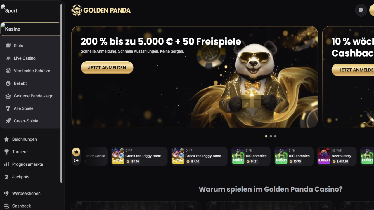 Golden Panda