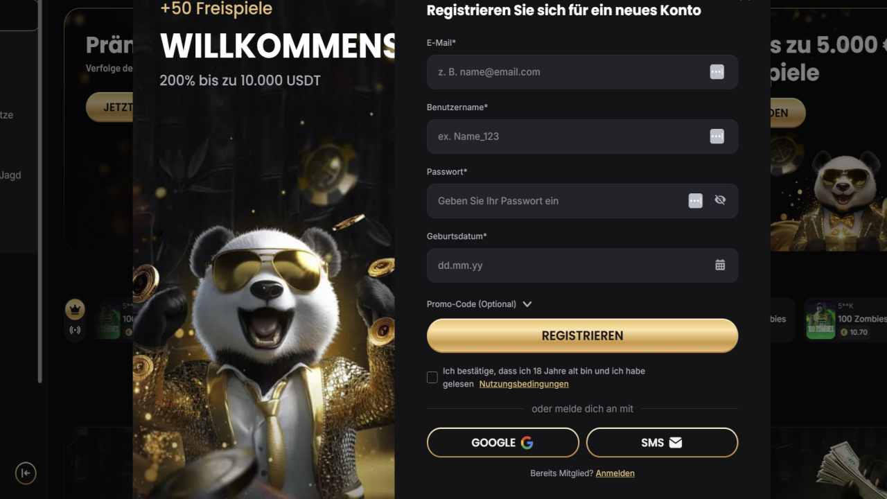 Golden Panda Registration